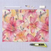 ピンクイエローデイリー 薄葉紙 (クラフト)