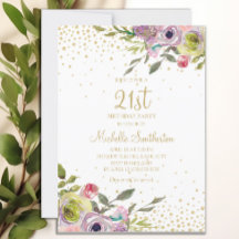 ピンクイエローフローラ金ゴールドグリッター21歳