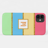 ピンクイエローブルーグリーン – 色の組み合わせ Case-Mate iPhoneケース (裏面(横))