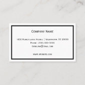 ピンクイエロープルメリアフローラ 名刺 (裏面)