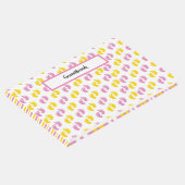 ピンクイエローホワイトベビーガール足 ゲストブック (コーナー)