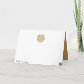 ピンクイエローローズクラスタゴールデンマザーズのデイカード シーズンカード (裏面)