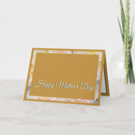 ピンクイエローローズクラスタゴールデンマザーズのデイカード シーズンカード