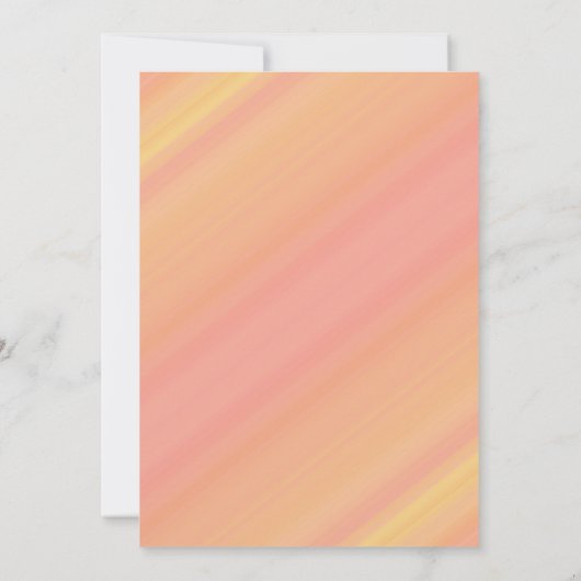 ピンクイエロー春ガーデンフローラ60誕生日 招待状 (裏面)