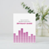 ピンクイコライザ インビテーションポストカード (スタンド正面)