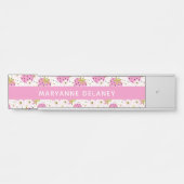 ピンクイチゴ名前をカスタムする サインプレート (正面)