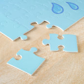 ピンクイルカの桃 ジグソーパズル (側面)