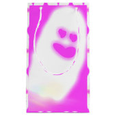 ピンクインかわいい幽霊 スモールペーパーバッグ (正面)