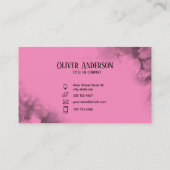 ピンクインクロゴ名刺 名刺 (裏面)