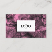 ピンクインクロゴ名刺 名刺 (正面)