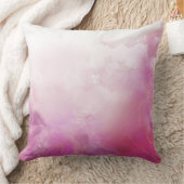 ピンクインク大理石枕 クッション (ブランケット)
