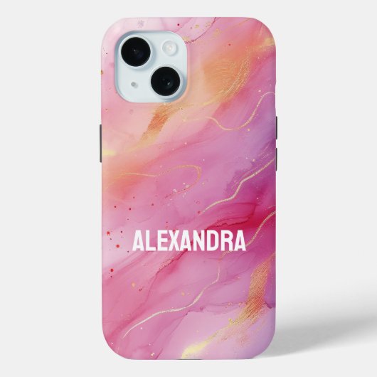 ピンクインク Case-Mate iPhoneケース (裏面)