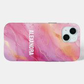 ピンクインク Case-Mate iPhoneケース (裏面 (横))