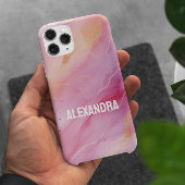 ピンクインク iPhone 15ケース