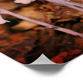 ピンクインディアンパイプ幽霊花 ポスター (角)