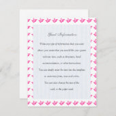 ピンクインデックス エンクロージャーカード (正面/裏面)