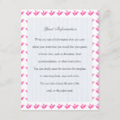 ピンクインデックス エンクロージャーカード (正面)