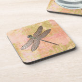 ピンクインプレッションドラゴンフライ コースター (左側)