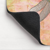 ピンクインプレッションドラゴンフライ マウスパッド (コーナー)