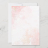 ピンクウィスパーズ結婚式招待状 招待状 (裏面)