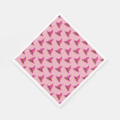 ピンクウィッチハット スタンダードランチョンナプキン (角)