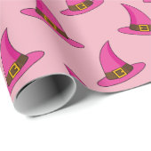 ピンクウィッチハット ラッピングペーパー (ロールコーナー)