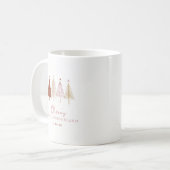 ピンクウィンターオンダーランドガール1stお気に入り コーヒーマグカップ (正面左)