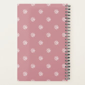 ピンクウィンターコテージクリスマス プランナー手帳 (裏面)