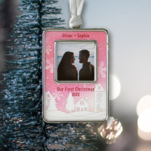 ピンクウィンターワンダーランド雪の家の写真