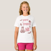 ピンクウィーンの可愛い女の子 Tシャツ (正面フル)
