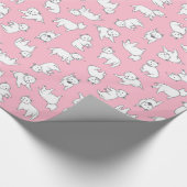 ピンクウェスティラッピング紙 ラッピングペーパー (角)