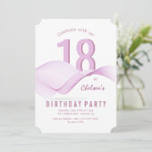 ピンクウェーブズ招待状 招待状 (スタンド正面)