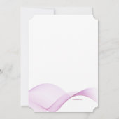 ピンクウェーブズ招待状 招待状 (裏面)