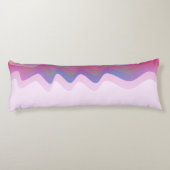 ピンクウェーブ体クッション ボディピロー (裏面)