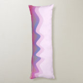 ピンクウェーブ体クッション ボディピロー (裏面 (縦))