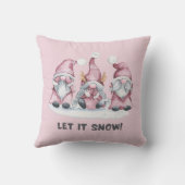 ピンクウォーガーリートカラースカンジナビアのクリスマス格言 クッション (裏面)