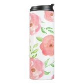 ピンクウォーターのカラー開花 タンブラー (回転左)