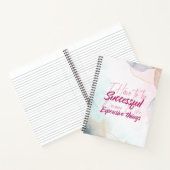 ピンクウォーターやる気を起こさせる引用文毎日プランナー ノートブック (内部)