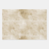 ピンクウォーターカラーグラム金ゴールド絞り染めXOXOグリッター ラッピングペーパーシート (正面2)