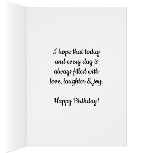 ピンクウォーターカラーハート49誕生日 (内側 (右))