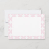 ピンクウォーターカラーフローラタイポグラフィモノグラム (裏面)