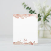 ピンクウォーターカラーモノグラム&名前文房具 (スタンド正面)