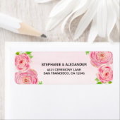 ピンクウォーターカラーランヌカルス住所 シール (インサイチュ)