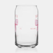 ピンクウォーターカラーリボン赤面バチェロレッテ ガラス缶 (左)