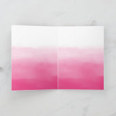 ピンクウォーターカラー金ゴールドヒョウ カード (内部)