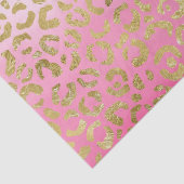 ピンクウォーターカラー金ゴールドヒョウ 薄葉紙 (詳細)