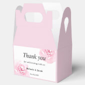 ピンクウォーターバラ結婚ズ フェイバーボックス (オープン)