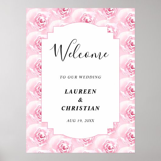 ピンクウォーターバラ結婚ズ ポスター (正面)