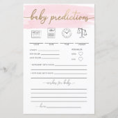 ピンクウォーターベビー予測ゲーム (正面)