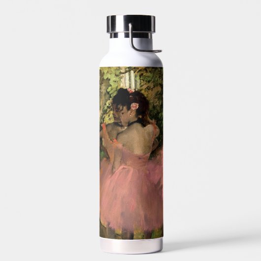 ピンクウォーターボトルのダンサー ウォーターボトル (左面)